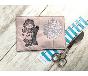 Stickserie ITH - Mug Rugs Sewing Girls